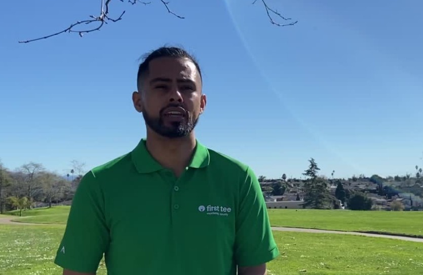 Jose Perez Makes an Impact at First Tee Monterey County First Tee